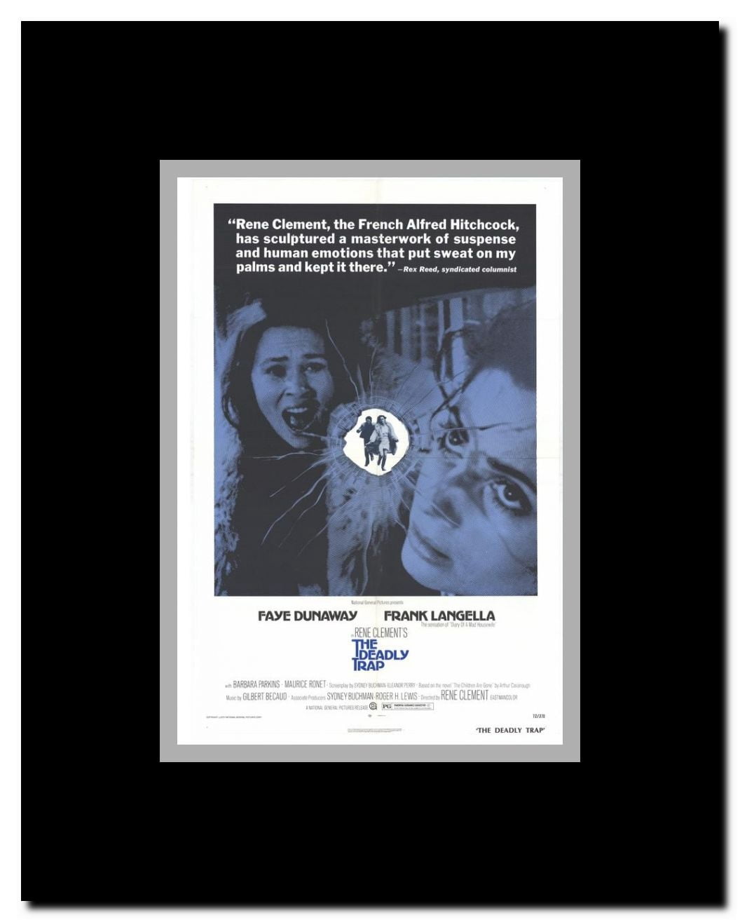 The Deadly Trap Framed Movie Poster