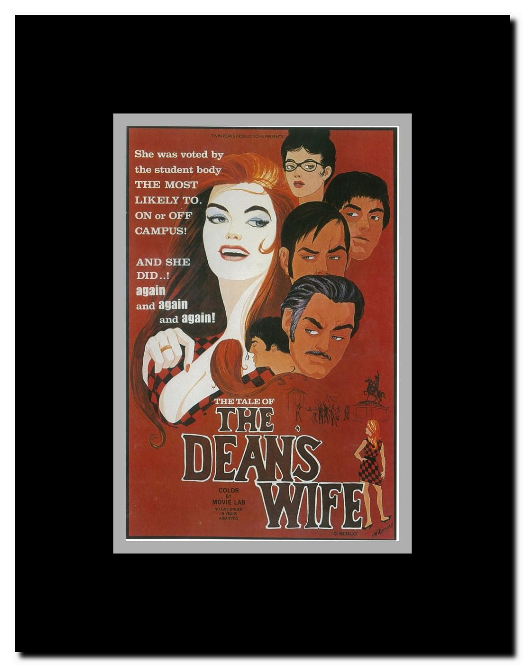 The Deans Wife Framed Movie Poster