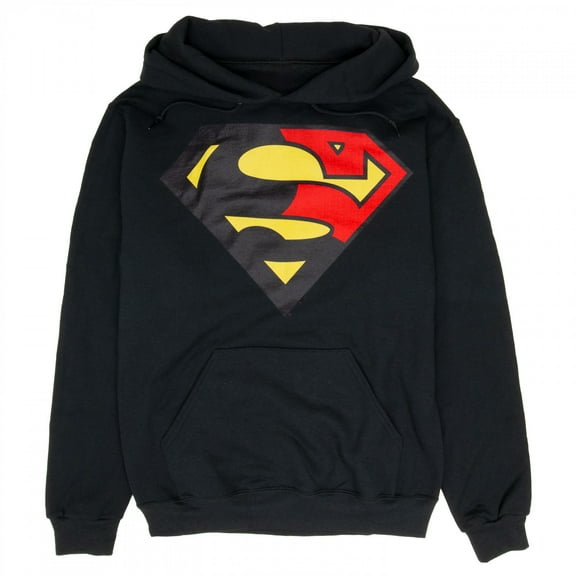The Death and Return of Superman Logo Hoodie-XLarge