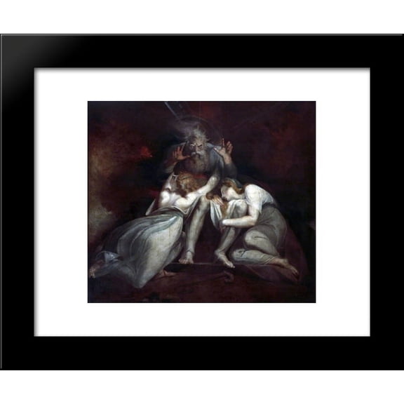 The Death of Oedipus 20x24 Framed Art Print by Henry Fuseli