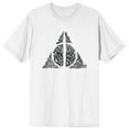 thumbnail image 1 of The Deathly Hallows Symbol Tee- L, 1 of 3