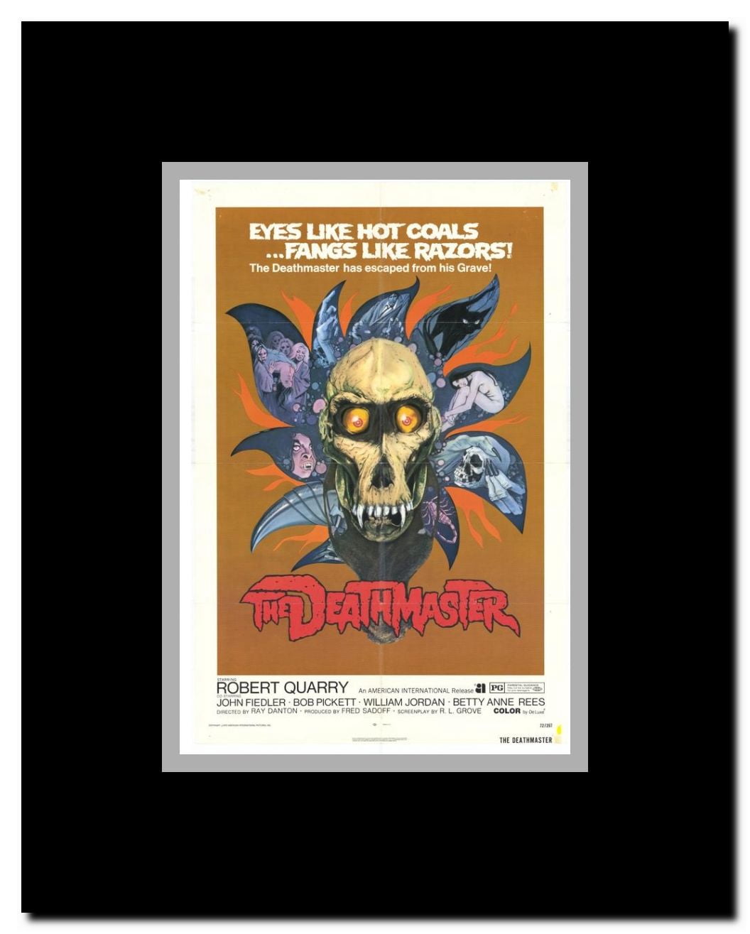 The Deathmaster Framed Movie Poster