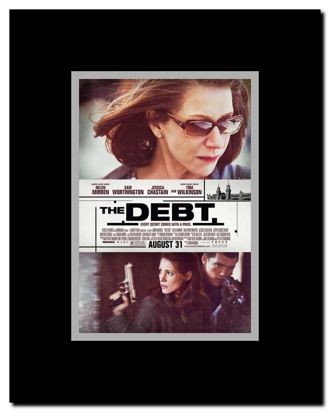 The Debt Framed Movie Poster