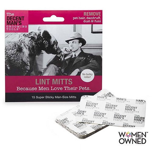 The Decent Man's Grooming Tools Lint-Removing Mitts, 15ct