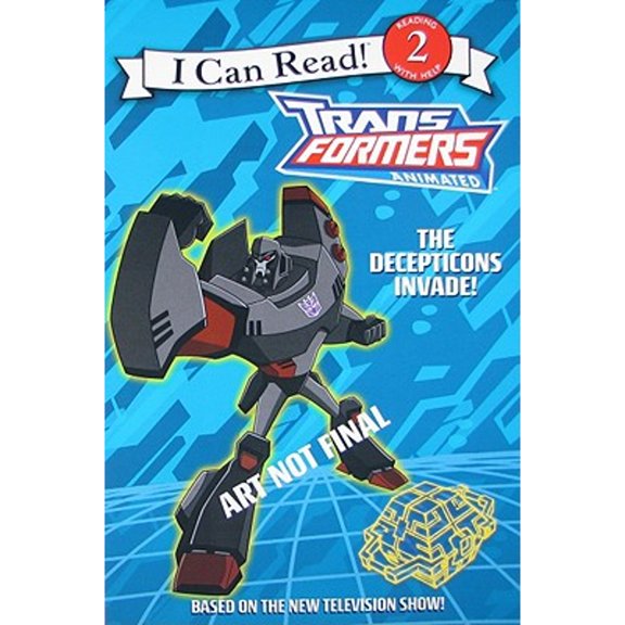 Pre-Owned Transformers Animated: The Decepticons Invade! (I Can Read: Level 2) (Paperback) 0060888105 9780060888107