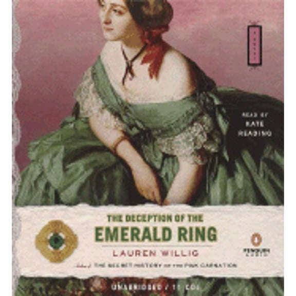 Pre-Owned The Deception of the Emerald Ring (Audiobook 9780143058984) by Lauren Willig, Kate Reading