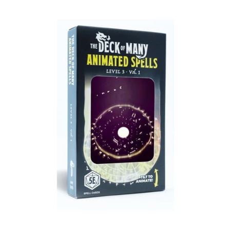 Hit Point Press Deck of Many Animated Spells, Level 3, A-M New
