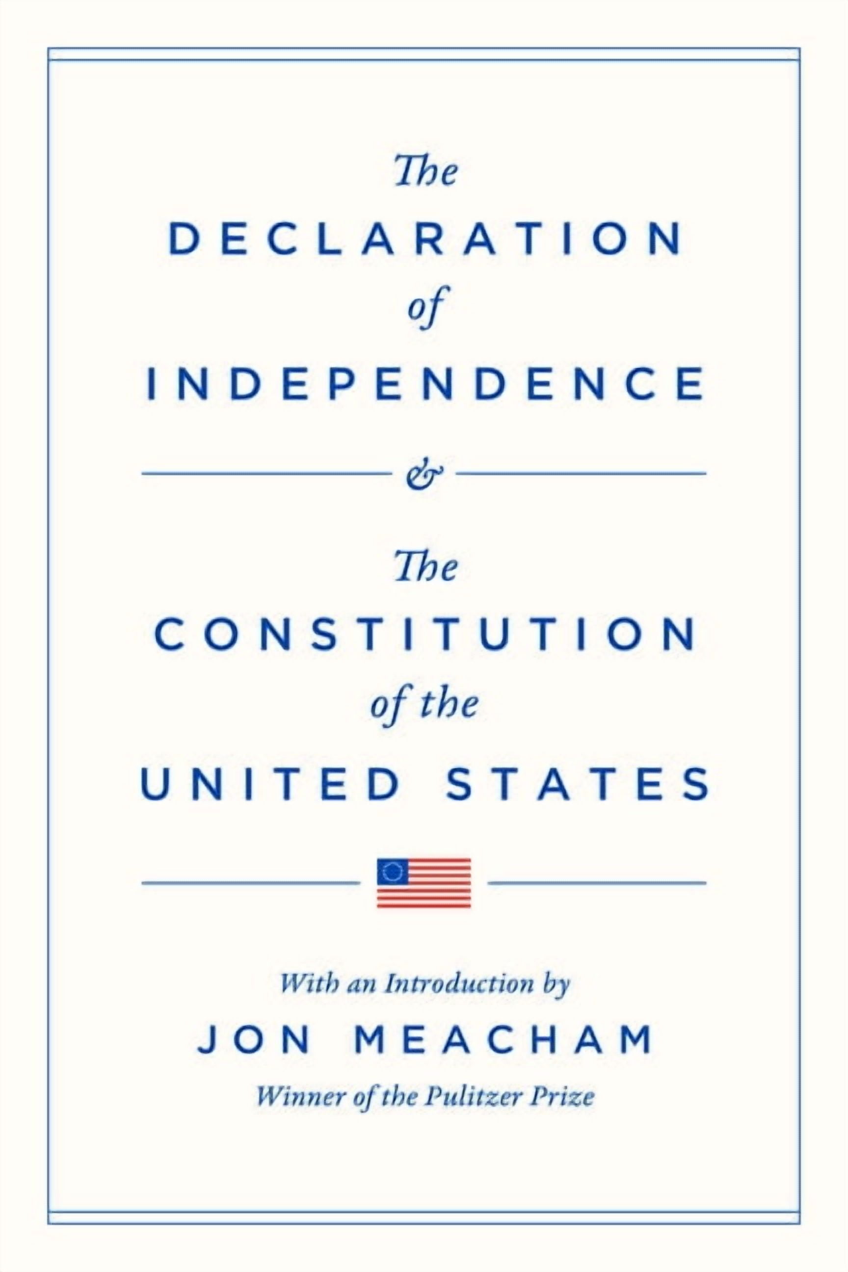 Modern Library Founding Documents The Declaration of Independence and the Constitution of the United States, (Hardcover)