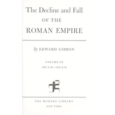 Pre-Owned The Decline & Fall of the Roman Empire Volume III (Hardcover) 0394604032 9780394604039
