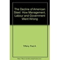 thumbnail image 1 of Pre-Owned The Decline of American Steel: How Management, Labor, and Government Went Wrong (Hardcover) 0195043820 9780195043822, 1 of 1