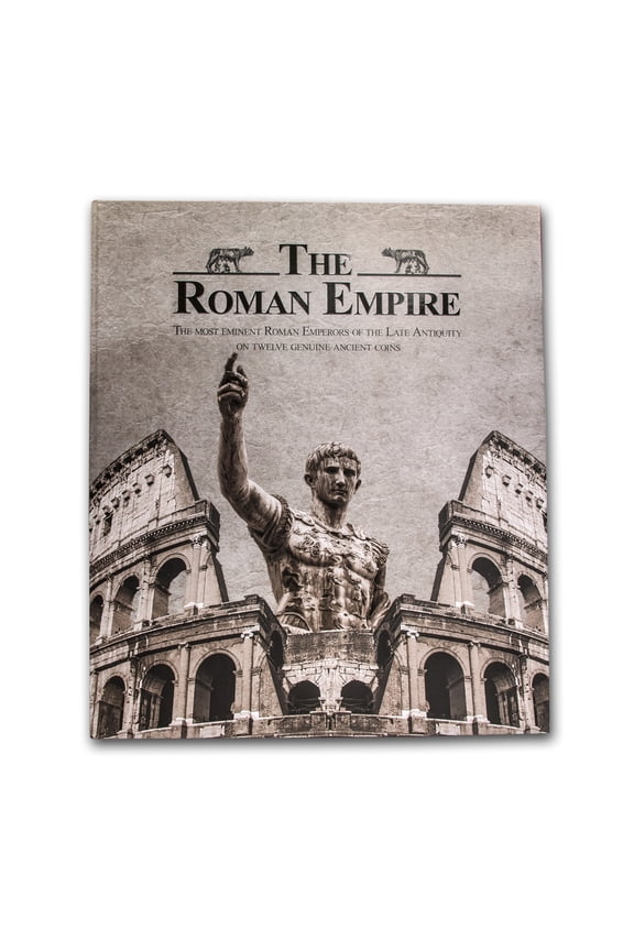 The Decline of the Roman Empire 12-Coin Collection with Map