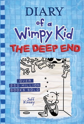 Pre-Owned The Deep End Diary of a Wimpy Kid Book 15 Hardcover Jeff Kinney