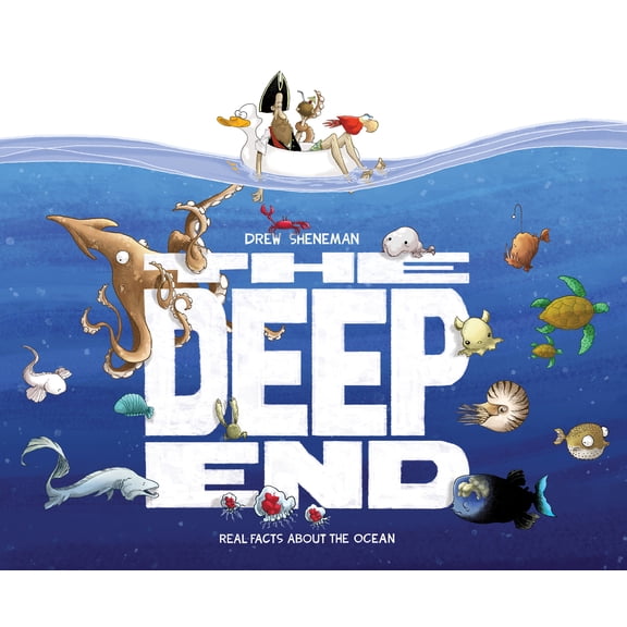 Pre-Owned The Deep End: Real Facts about the Ocean (Hardcover) 0063224550 9780063224551