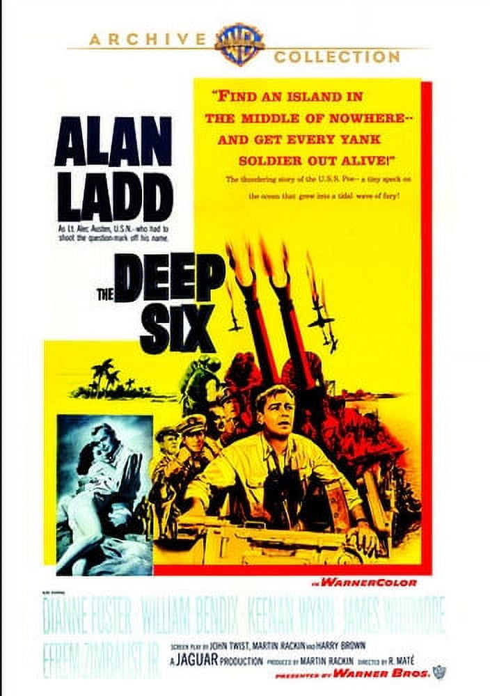 The Deep Six (DVD), Warner Archives, Drama - Walmart.com