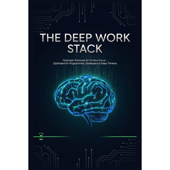 The Deep Work Stack: Nootropic Protocols for 12-Hour Focus - Optimized for Programmers, Developers & Deep Thinkers, (Paperback)