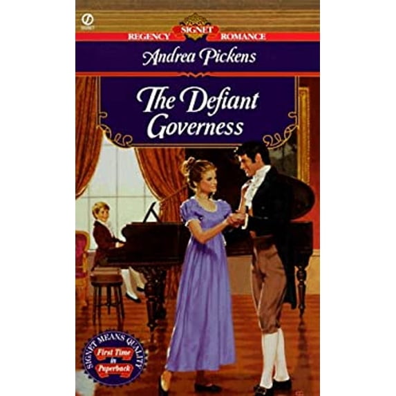 Pre-Owned The Defiant Governess (Mass Market Paperback) 9780451194794