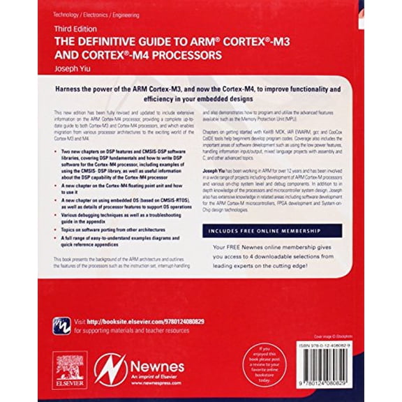 Pre-Owned The Definitive Guide to ARM Cortex-M3 and Cortex-M4 Processors Paperback