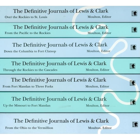 The Definitive Journals of Lewis and Clark, 7-Volume Set, (Paperback)