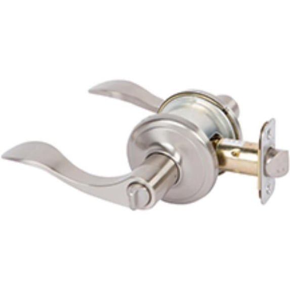 The Delaney 322820 Grade 2 Lashbrook Privacy Knob, Satin Nickel
