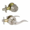 thumbnail image 1 of The Delaney VPBN3001R 300T-Bn & Bn-Cs- Us15 Combo Passage Lever Set Satin Nickel, 1 of 1