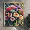 thumbnail image 1 of The Delicate Garden - Intricate Flower Canvas Wall Art, 1 of 2
