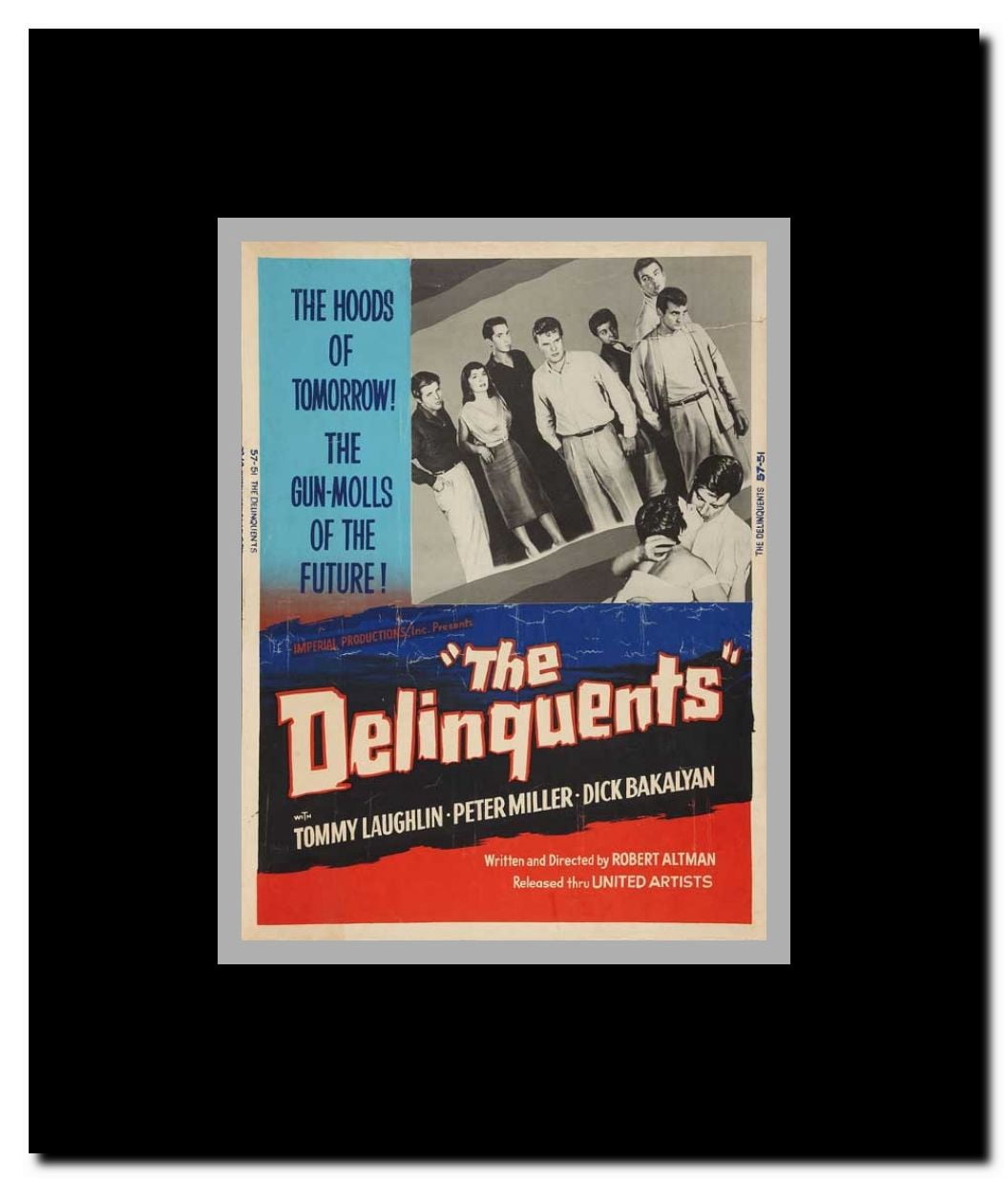 The Delinquents Framed Movie Poster