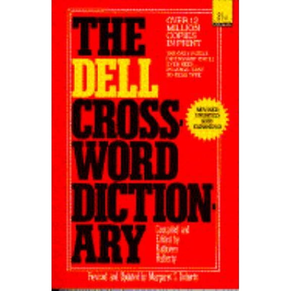 Pre-Owned Dell Crossword Dictionary, by Kathleen Rafferty, (Paperback), English