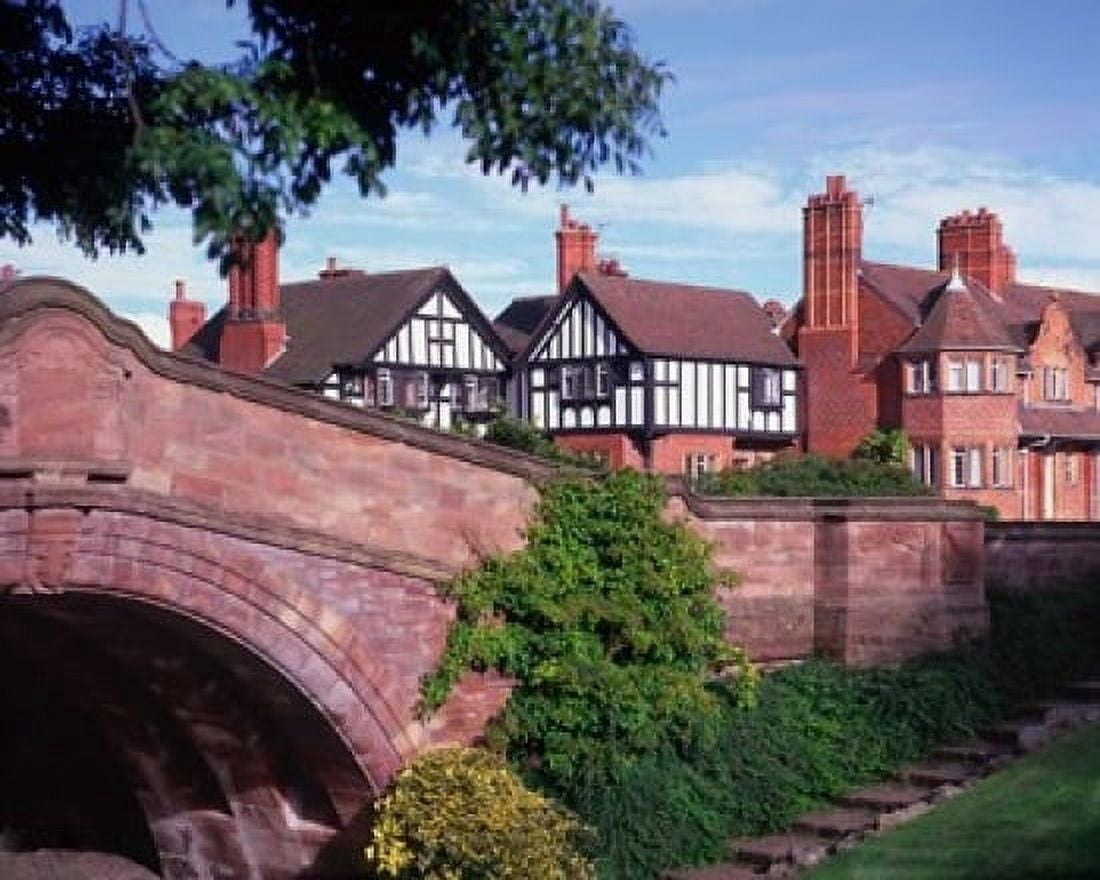 The Dell Port Sunlight Village Wirral Merseyside England Canvas Art - Paul Thompson DanitaDelimont (20 x 16)