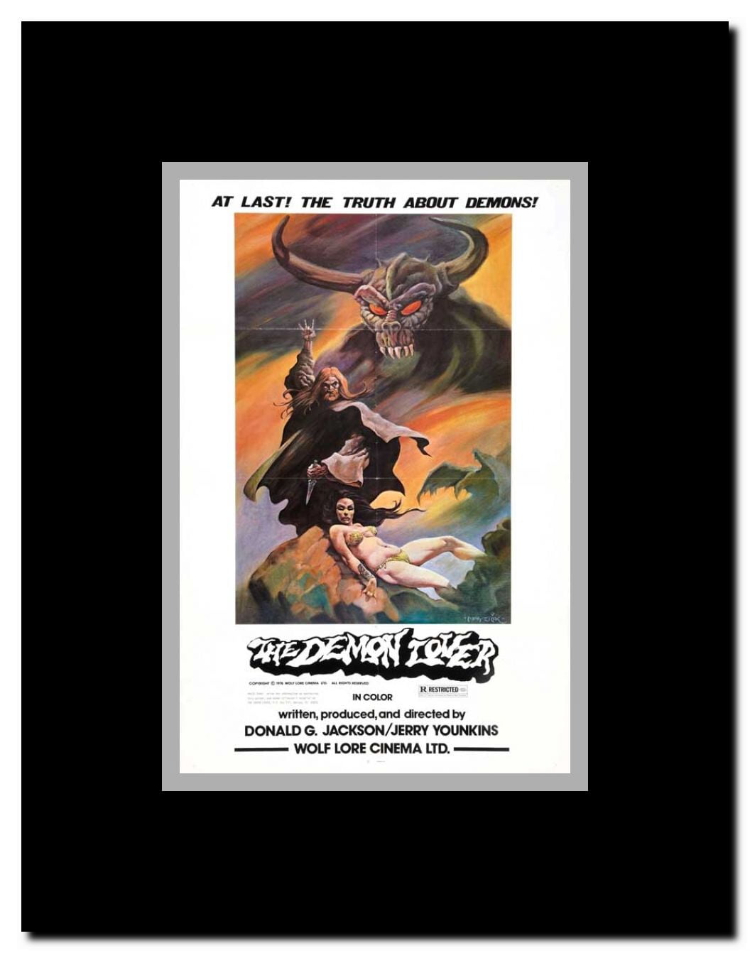 The Demon Lover Framed Movie Poster