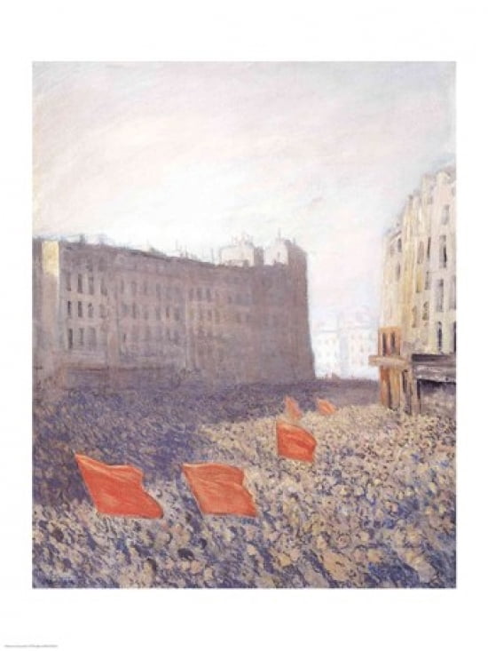 The Demonstration 1905 Canvas Art - Theophile-Alexandre Steinlen (18 x 24)