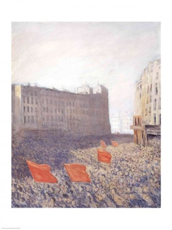 The Demonstration 1905 Canvas Art - Theophile-Alexandre Steinlen (24 x 36)