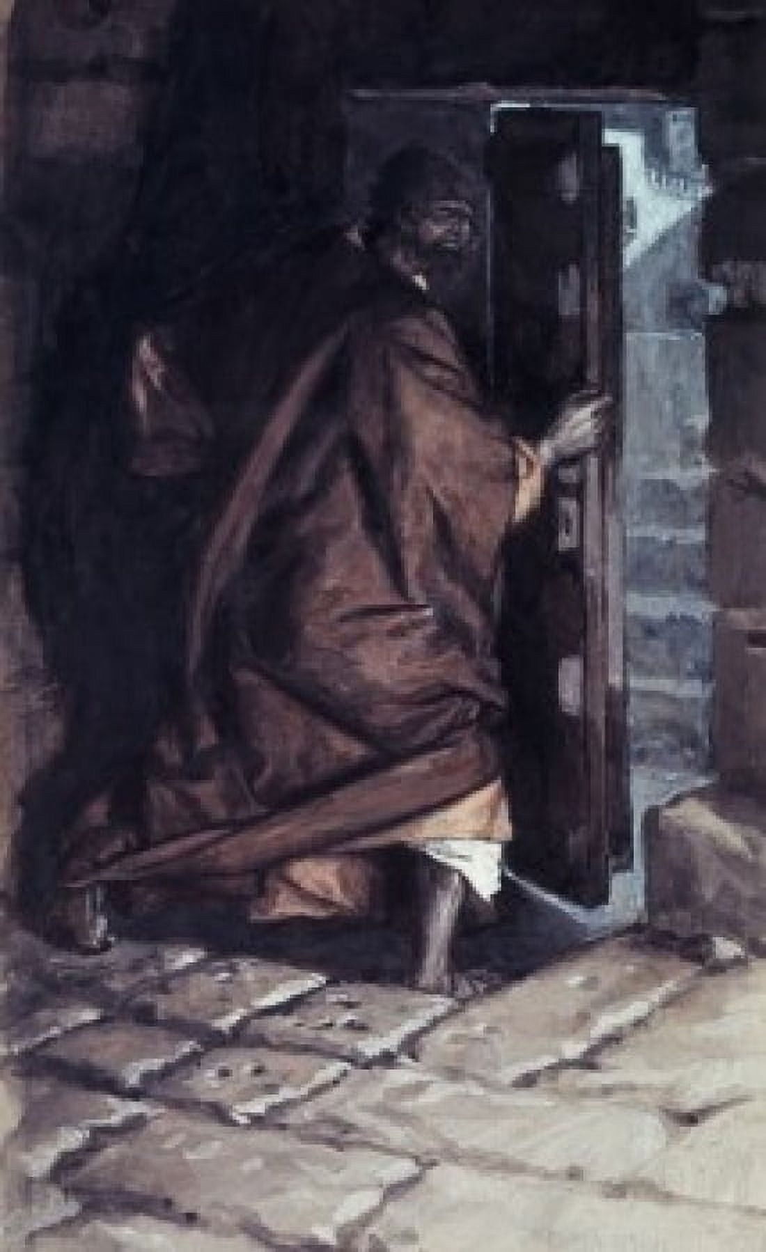 The Departure of Judas James Tissot (1836-1902French) Canvas Art - James Tissot (24 x 36)