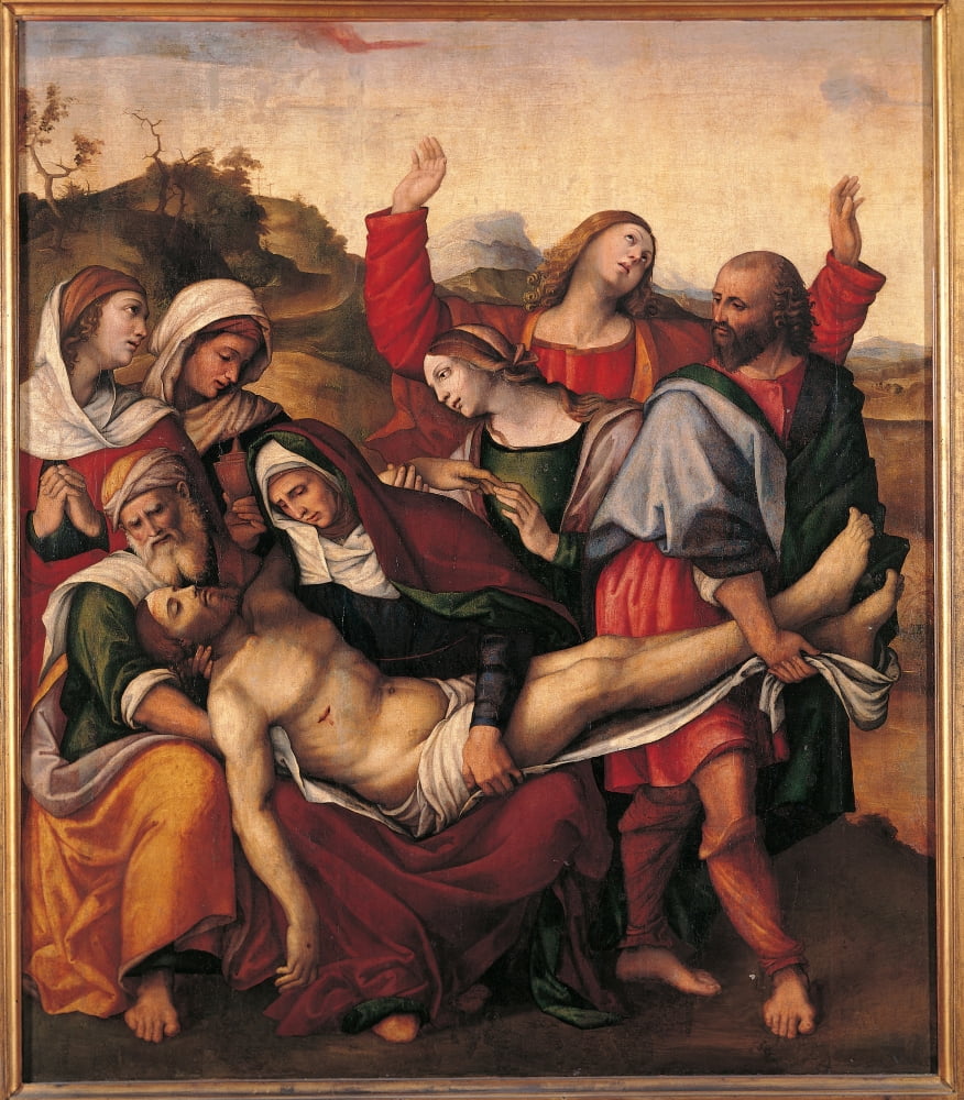 The Deposition Canvas Art - (18 x 24)
