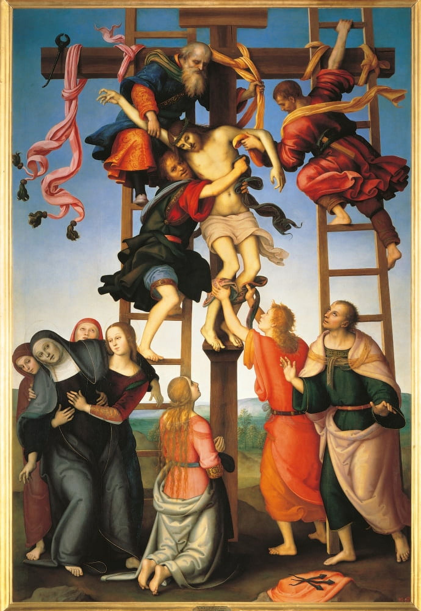 The Deposition From The Cross Canvas Art - (24 x 36)