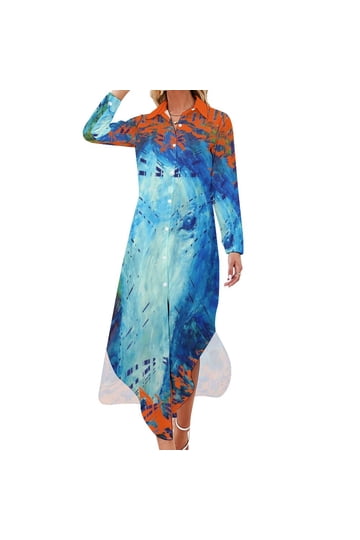 chinese dress ladies Derby Maxi Dress, Zebra – Alembika U.S main image 1