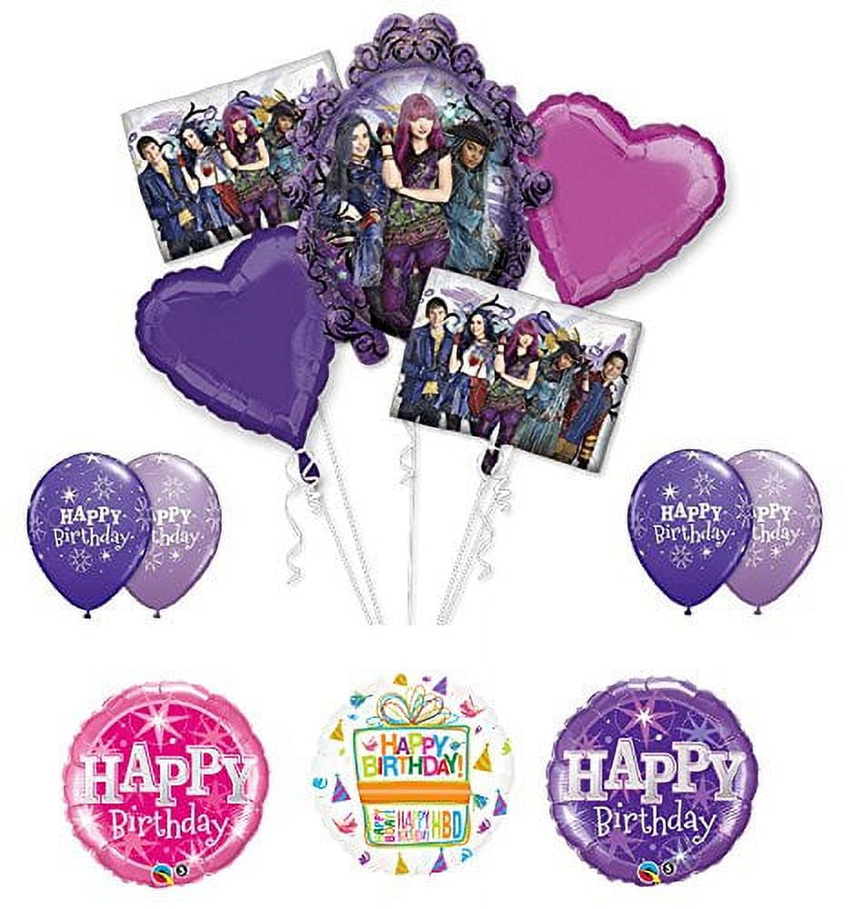 Mayflower The Descendants Birthday Party Supplies and Balloon Bouquet Decorations