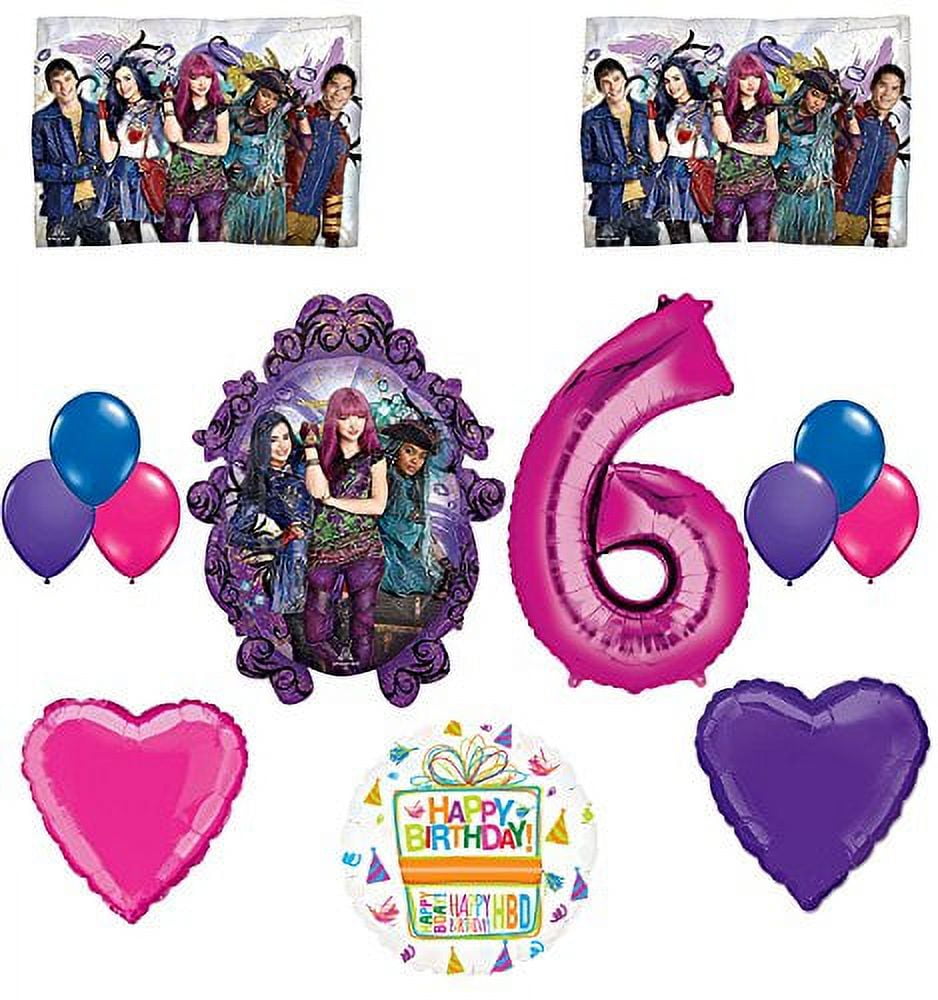 The Descendants Party Supplies 7th Birthday Balloon Bouquet