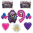 thumbnail image 1 of The Descendants Party Supplies and 9th Birthday Balloon Bouquet Decorations, 1 of 4