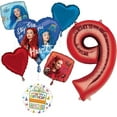 thumbnail image 1 of The Descendants The Rise of Red 9th Birthday Party Supplies Balloon Bouquet Decorations - Red 9, 1 of 9
