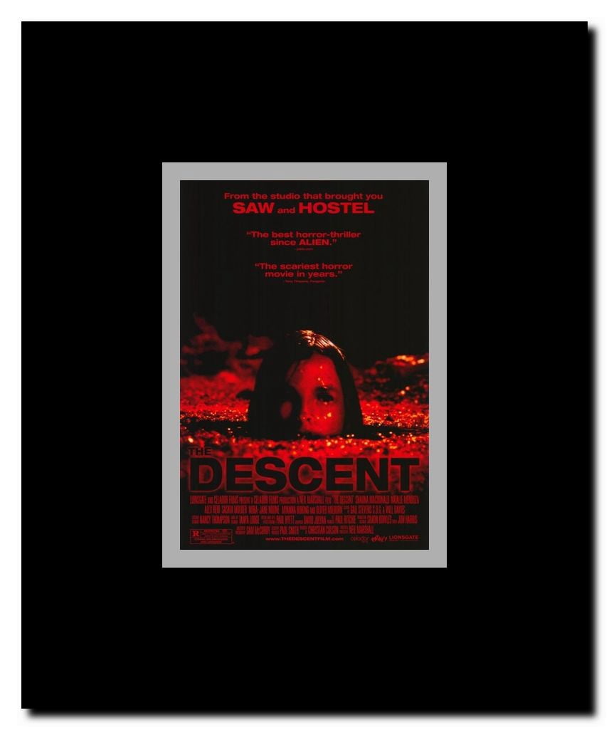 The Descent Framed Movie Poster