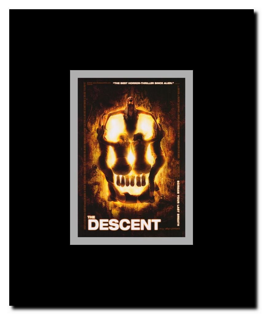 The Descent Framed Movie Poster