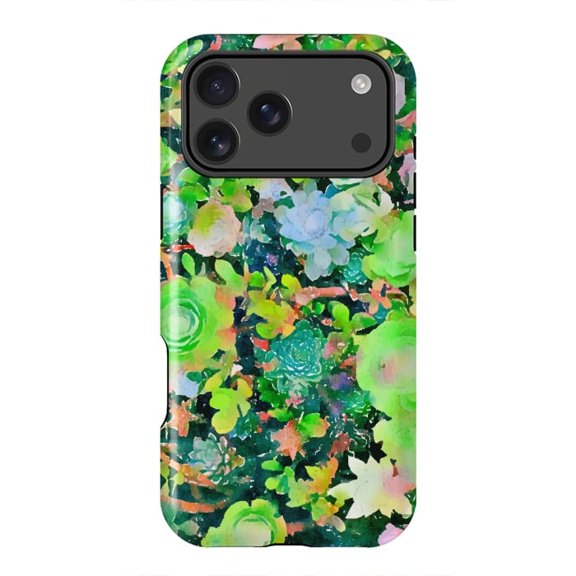 The Desert Forbids It but the Cactus Blooms Anyway Case for iPhone 17 to 11 Pro Max