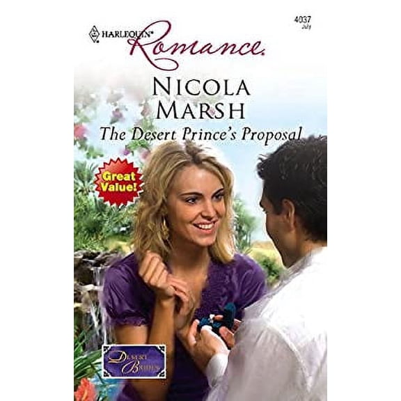 Pre-Owned The Desert Prince's Proposal (Mass Market Paperback) 9780373175277