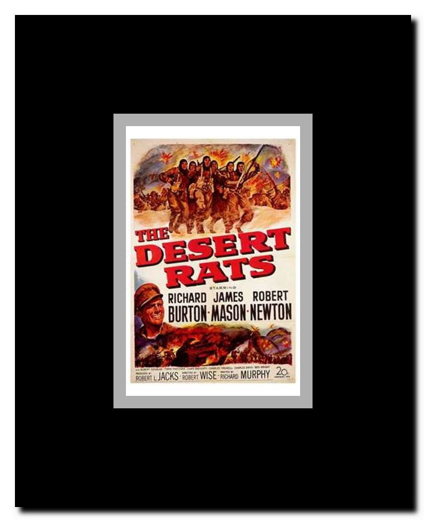 The Desert Rats Framed Movie Poster