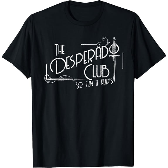 The Desperado Club Sign Sci-Fi Book T-Shirt