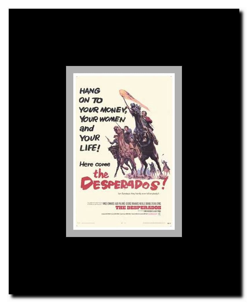 The Desperados Framed Movie Poster
