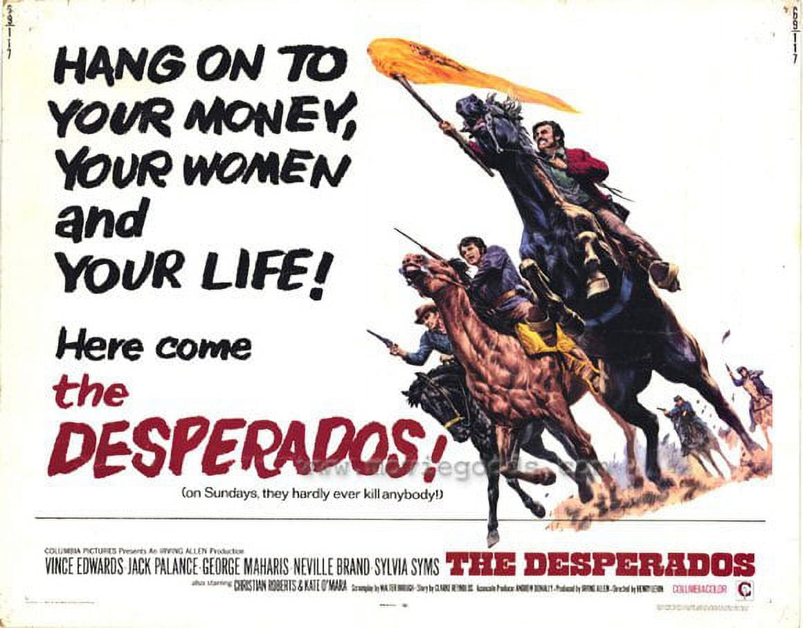 The Desperados - movie POSTER (Style A) (11 x 14) (1969) 