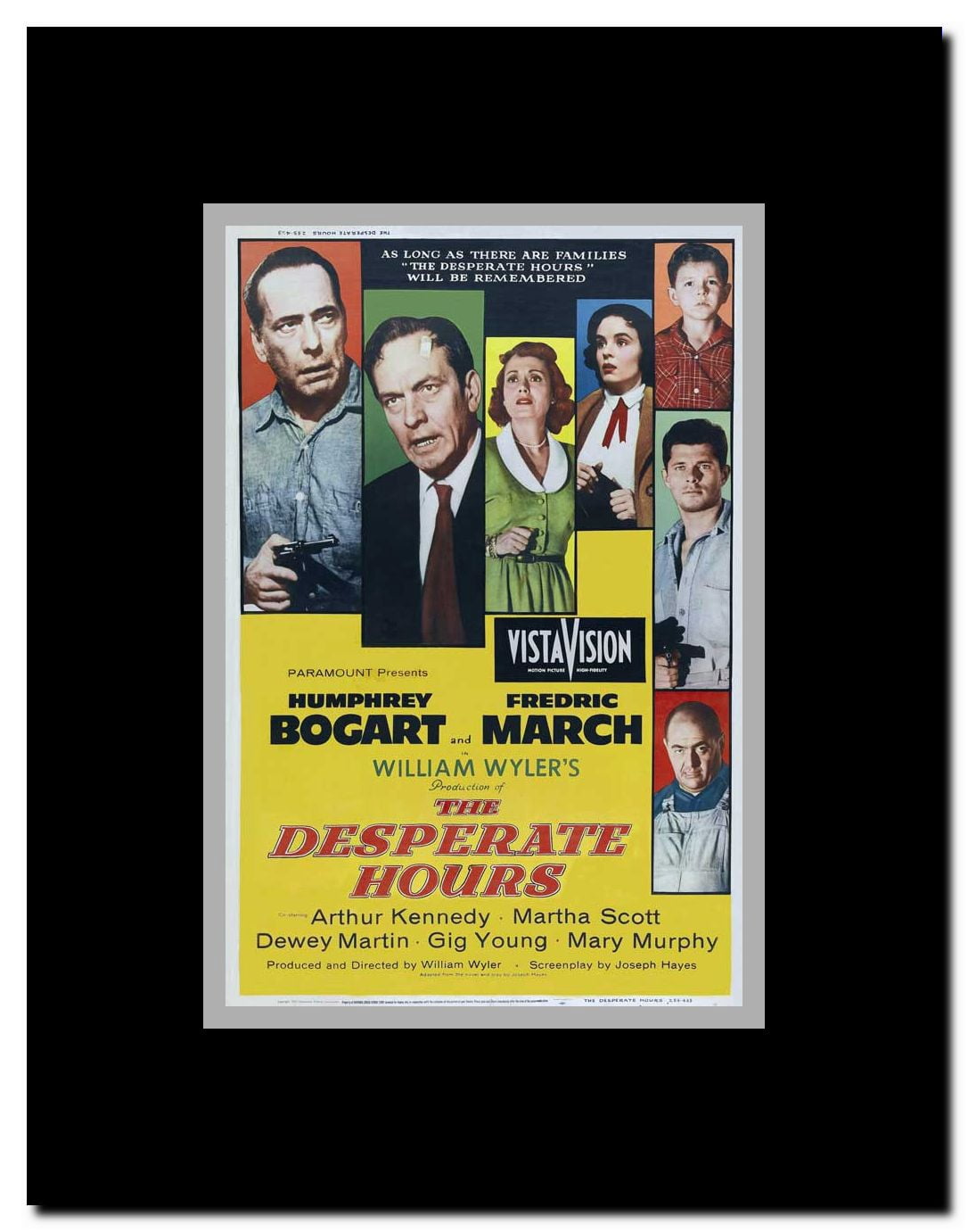The Desperate Hours Framed Movie Poster
