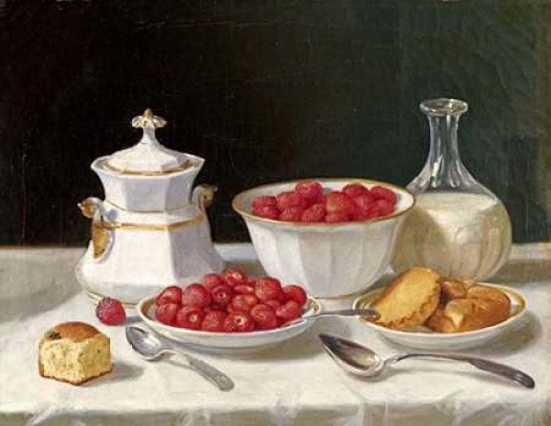 The Dessert Table Canvas Art - John F Francis (22 x 28)