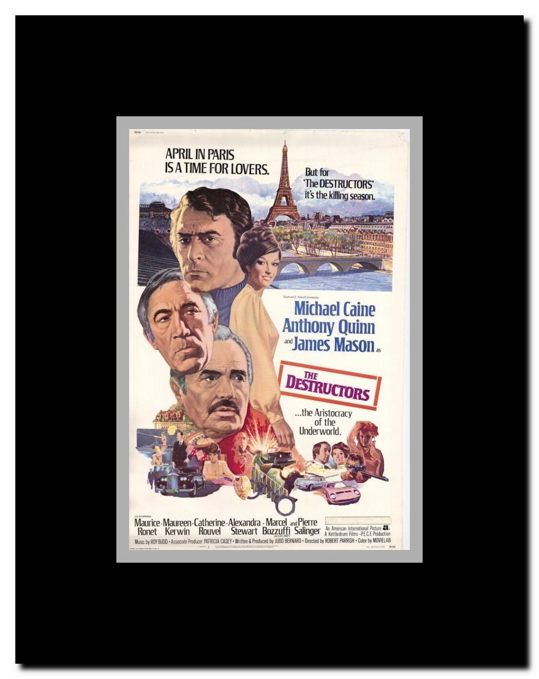 The Destructors Framed Movie Poster